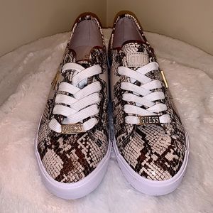 Guess snake print sneakers